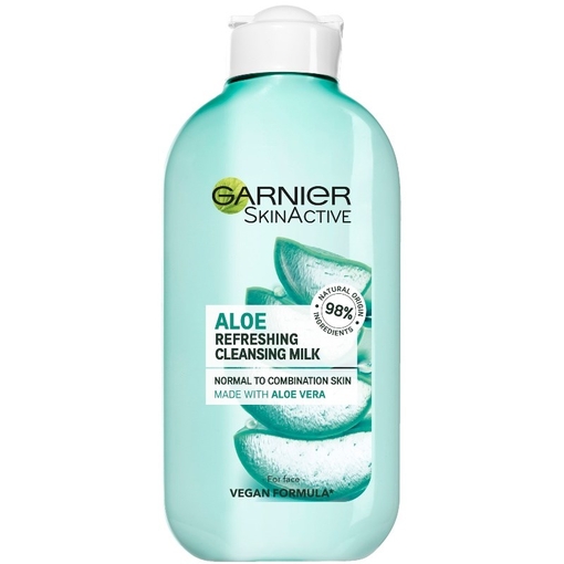 Product Garnier Refreshing Botanical With Aloe Extract Καθαριστικό Γαλάκτωμα Κανονικό/Μικτό 200ml base image