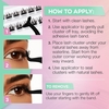 Product Press On Naked Natural Pre-Glued Underlash Extensions 12pcs thumbnail image