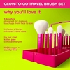 Product Vivid Escape Glow-To-Go Travel Brush Set thumbnail image