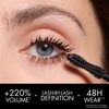 Product Diorshow Overvolume Waterproof - 24h Extreme Volume - Fanned-Out Definition - Lash-by-Lash Mascara - 090 Overblack 7.4ml thumbnail image