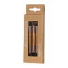 Product Eye Shadow Sponge Applicator 3 Pieces Bamboo Handle thumbnail image