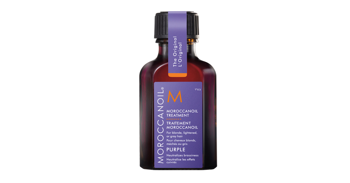 Traitement Moroccanoil Violet Blond Parfait - Huile Pour Cheveux Blonds Violet