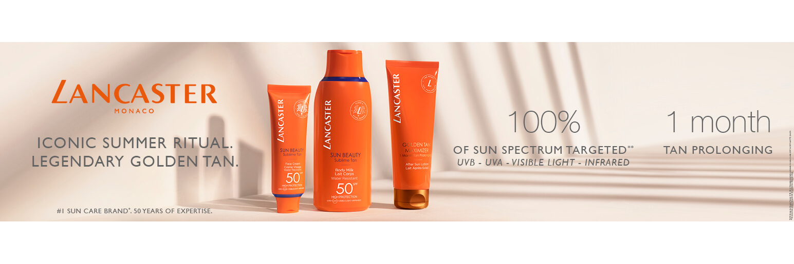 Lancaster sunscreen category Lancaster sunscreen category