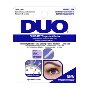 Product Ardell Duo Quick-Set Striplash Adhesive White/Clear 5g base image