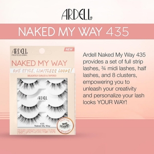 Naked My Way 435 Lashes 4ea