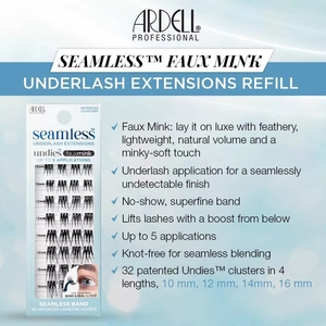 Seamless Underlash Extensions Fauxmink