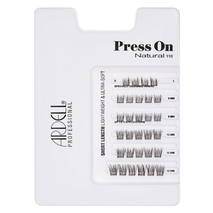 Press On Natural 110 Overlash Self-Adhesive Clusters 30pcs