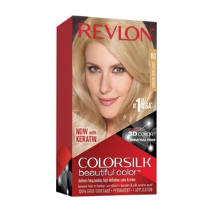 Product Colorsilk Ammonia Free Hair Color Νο.80 Light Ash Blonde 59.1ml base image