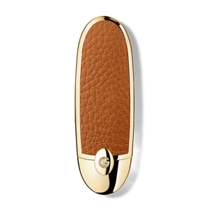 Product Rouge G The Timeless The Double Mirror Jewel Case - Le Camel - The Customizable Ultra-Care Lipstick Case base image