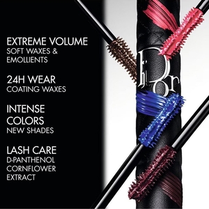 Diorshow Overvolume - 24h Extreme Volume - Fanned-Out Definition - Lash-by-Lash Mascara