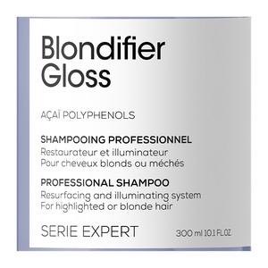 SERIE EXPERT Blondifier Gloss Shampoo For Blonde Hair Gentle Cleanse 300ml
