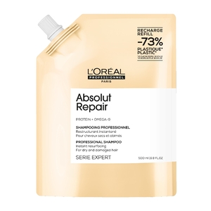 Product Serie Expert Absolut Repair Σαμπουάν Αναδόμησης - Refill 500ml base image