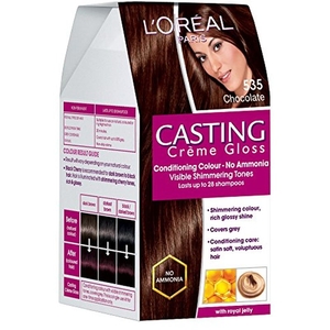 Product L'Oréal Casting Creme Gloss Νο535 Σοκολατί Ζεστό 48ml base image