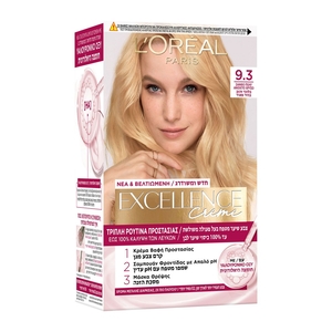Product Excellence Cream No9.3 Natural Light Gold Blonde 48ml base image