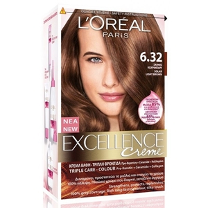 Product Excellence Cream No6.32 Ξανθό Κεχριμπαρί 48ml base image