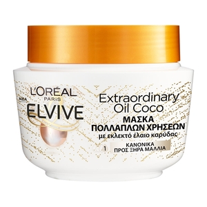 Product L'Oréal Elvive Μάσκα Extraordinary Oil Coco Oil 300ml base image