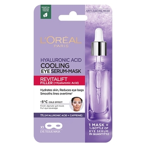 Product Revitalift Filler Υφασμάτινη Μάσκα Ματιών με Υαλουρονικό Οξύ και Καφεΐνη 11g base image