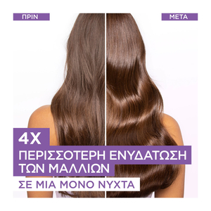 Elvive Hydra Hyaluronic Ενυδατική Κρέμα Νυκτός Για Τα Μαλλιά 200ml