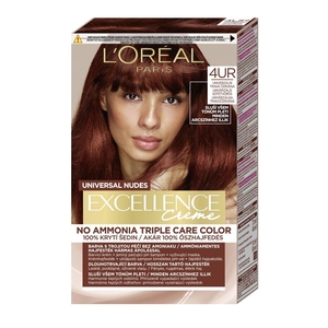 Product Excellence Cream Permanent Hair Dye No.4UR Dark Red 48ml base image