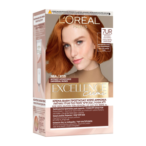 Product Excellence Cream Permanent Hair Dye No.7UR Copper 48ml base image