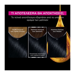 Olia Ammonia Free Permanent Hair Dye No.1.10 Black Sapphire 60g