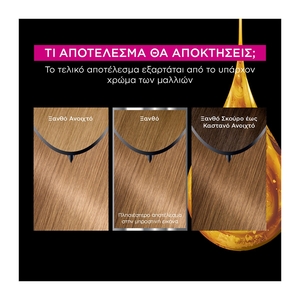 Olia Ammonia Free Permanent Hair Dye No.8.31 Golden Ash Blonde 60g