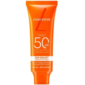 Product Sun Beauty Sensitive Skin Mineral Face Cream SPF50 50g base image