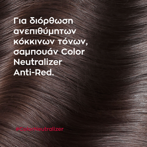 Color Neutralizer Anti-Red Shampoo 300ml