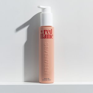 Red Flame Body Silk Shimmer Effect 100ml