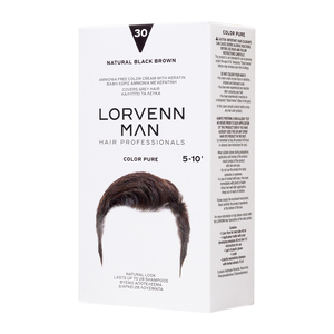 Product Lorvenn Color Pure Men Set No 30 Natural Black Brown base image