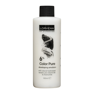 Product Lorvenn Color Pure Ammonia 6% Free Permanent Color Devel. Emulsion 100ml base image