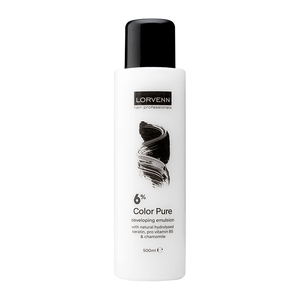 Product Lorvenn Color Pure Ammonia 6% Free Permanent Color Devel. Emulsion 500ml base image