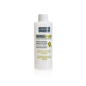 Product Lorvenn Color Pure Ammonia 9% Free Permanent Color Devel. Emulsion 500ml base image