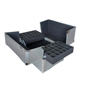 Επαγγελματικό Βαλιτσάκι Καλλυντικών Ασημί