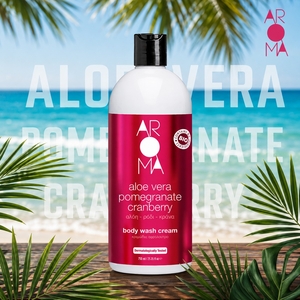 Aloe Vera Pomegranate Cranberry Body Wash Cream 750ml
