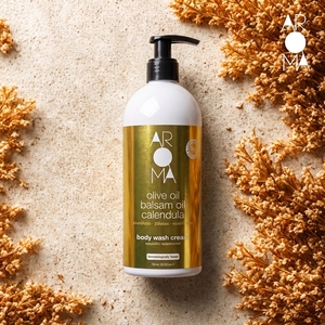 Olive Oil Balsam Oil Calendula Body Wash Cream 750ml