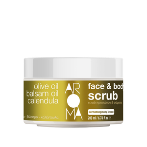 Product Olive Oil Balsam Oil Calendula Face & Body Scrub 200ml base image