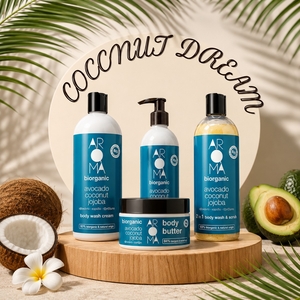 Avocado Coconut Jojoba Body Wash Cream 750ml