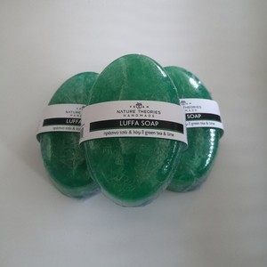 Luffa Soap Green Tea & Lime 160gr