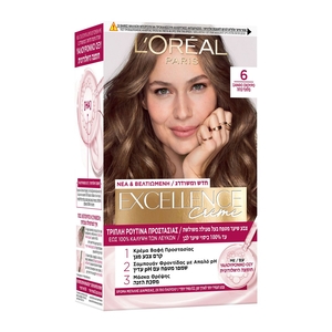 Product Excellence Cream No6 Natural Light Brown 48ml base image