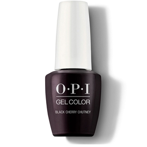 Product OPI GelColor Black Cherry Chutney Nail Polish 15ml base image