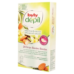 Product Αποτριχωτικές Ταινίες Προσώπου Βανίλια 20 Τμχ base image