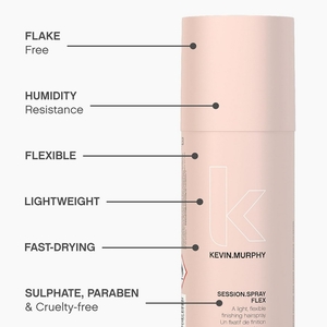 Session.Spray Flex Light, Flexible Finishing Hair Spray 100ml