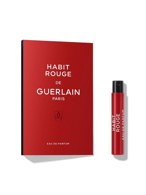 Product Guerlain Habit Rouge Eau De Parfum 1ml - Gift base image