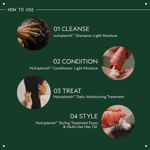 Product Nutriplenish™ Hydrating Shampoo - Light Moisture 1000ml base image