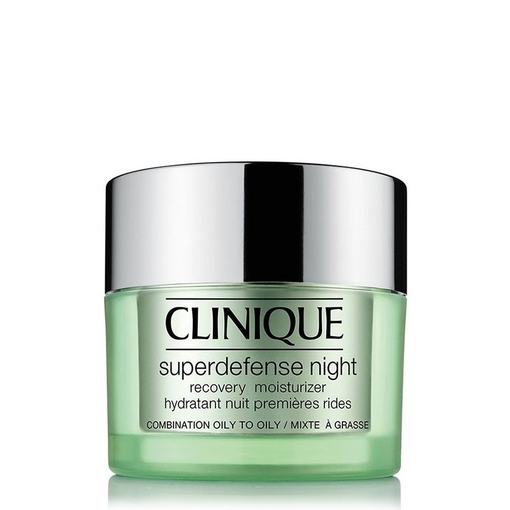 Product Clinique Superdefense Night Recovery Moisturizer Combination Oily To Oily Skin 50ml base image