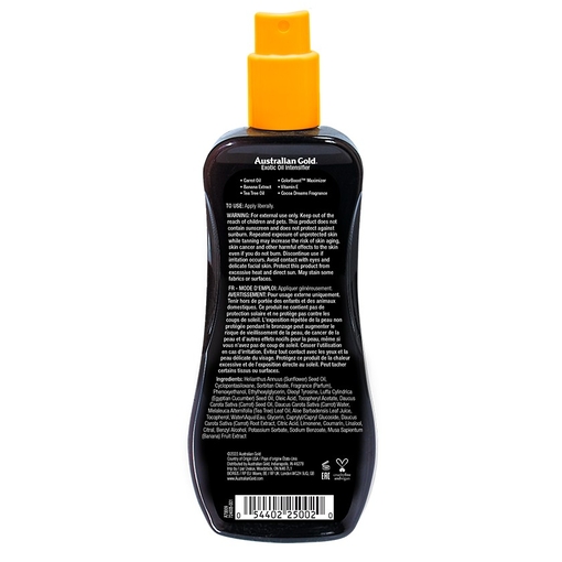 Product Exotic Oil Intensifier Dark Tanning Oil 237ml base image