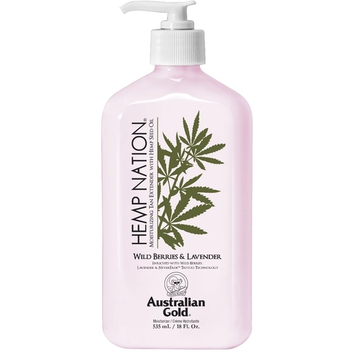 Product Hemp Nation® Wild Berries & Lavender Moisturizing Tan Extender 535ml base image