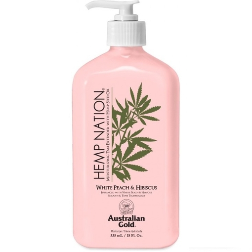 Product Hemp Nation® White Peach & Hibiscus Moisturizing Tan Extender 535ml base image