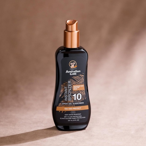 Product Instant Bronzer Spray Gel Sunscreen SPF10 237ml base image